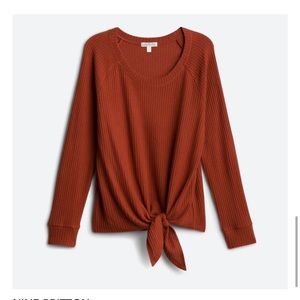 NWT orange sweater